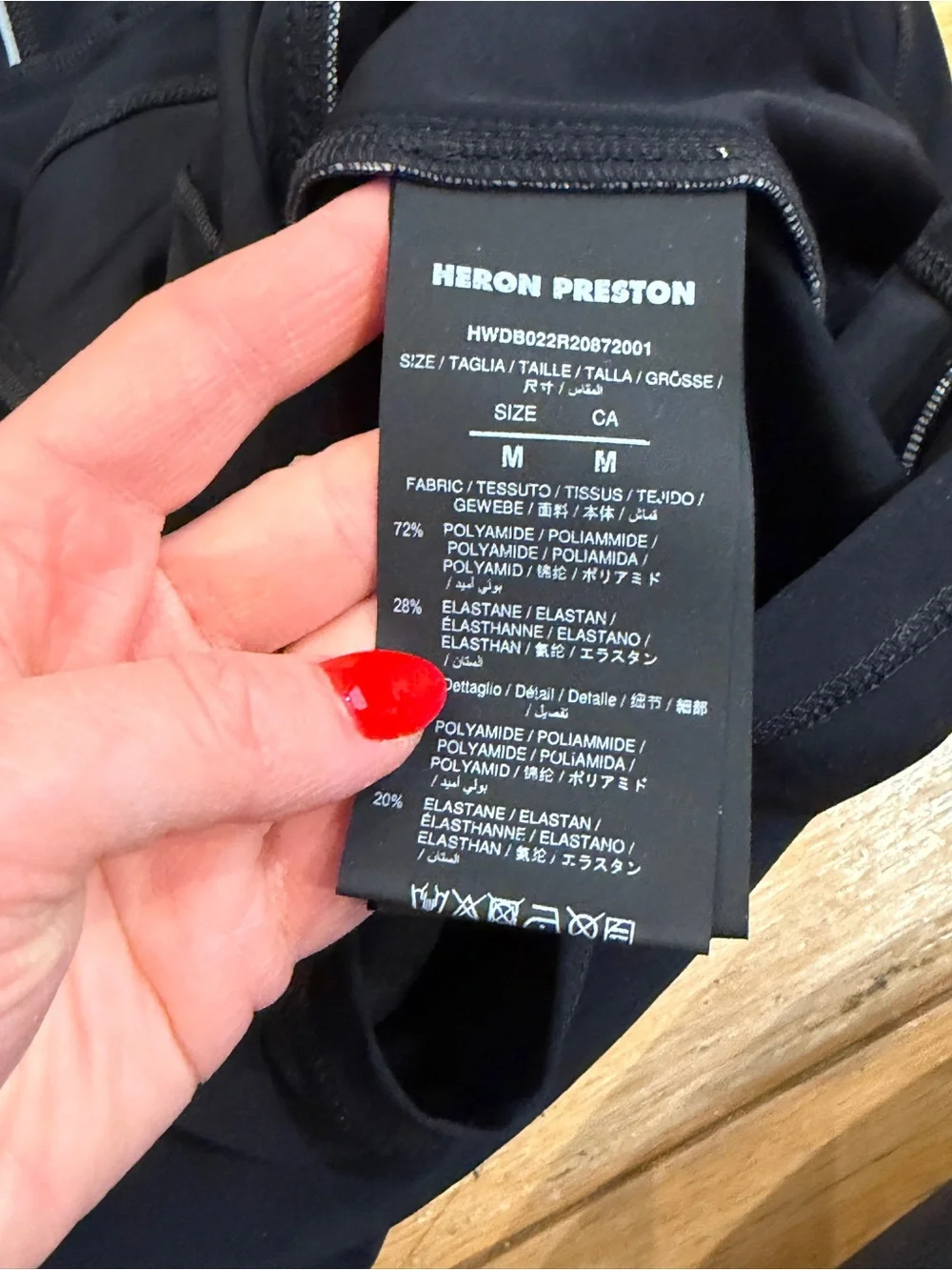 Heron Preston Black Sleeveless Zip-Front Dress Sz M - Picture 4 of 4